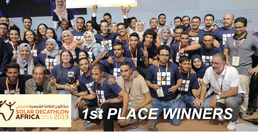 the InterHouse prototype winner of the solar decathlon Africa 2019 contest